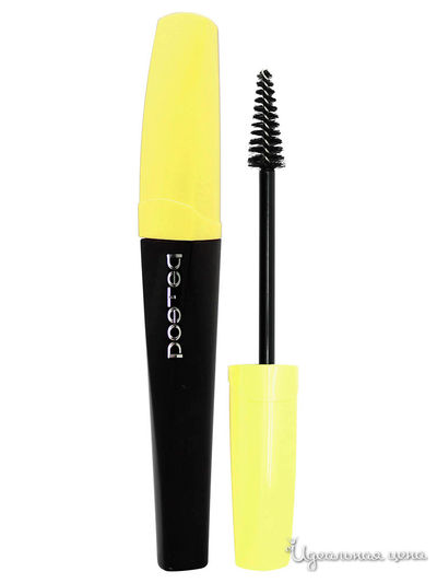 Тушь для ресниц Супер Объем, черный, 10 мл, POETEQ, цвет черный