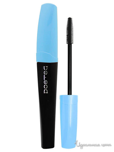 Тушь для ресниц Супер Удлинение, черный, 10 мл, POETEQ, цвет черный