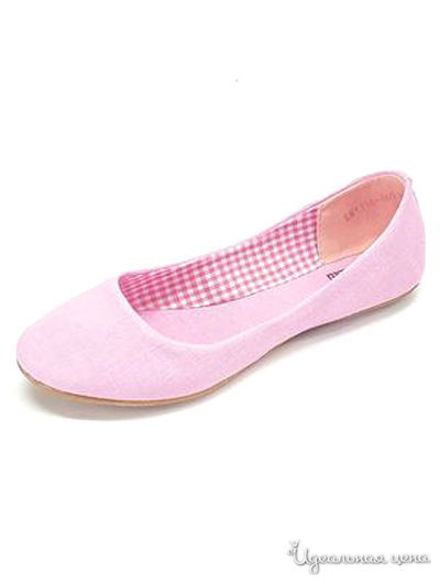 Балетки Let's, цвет розовый