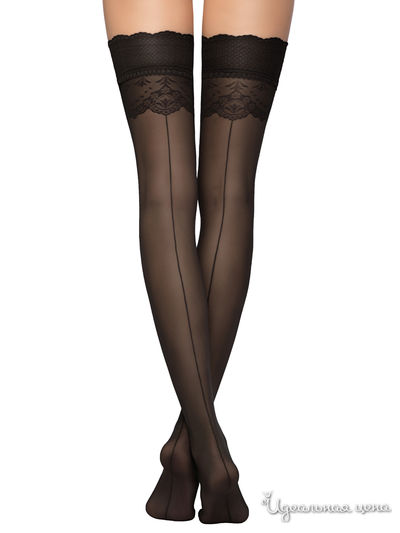 Чулки, 20 den CONTE, цвет nero