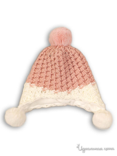 Шапка Minoti, цвет розовый, кремовый