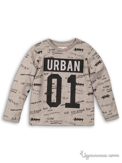 Лонгслив Minoti, цвет серый