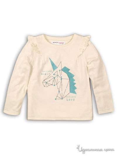 Лонгслив Minoti, цвет кремовый
