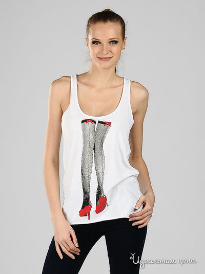 Майка Sexy woman&Northland, цвет цвет белый