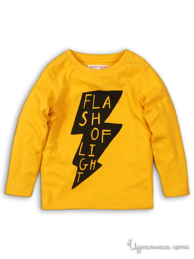 Лонгслив Minoti, цвет желтый