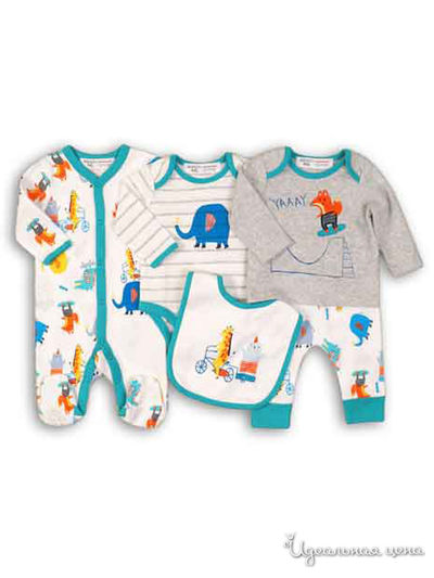 Комплект Minoti, цвет белый, серый