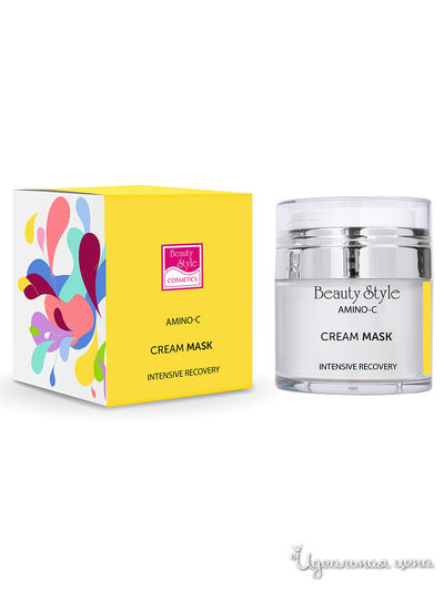 Крем-маска для лица интенсивно восстанавливающая Intens recovery Amino - C, 50 мл, Beauty Style