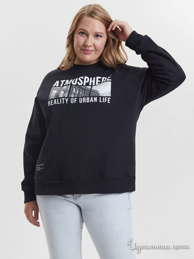 Свитшот BARMARISKA, цвет черный