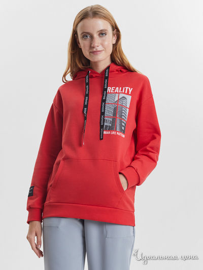 Толстовка BARMARISKA, цвет красный