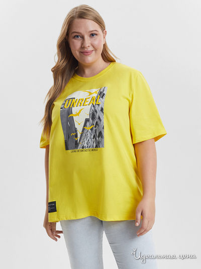 Футболка BARMARISKA, цвет желтый
