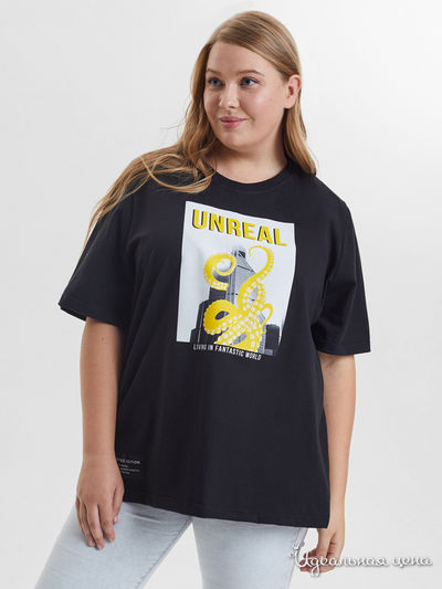 Футболка BARMARISKA, цвет черный