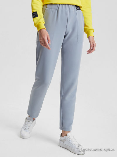 Брюки BARMARISKA, цвет серый