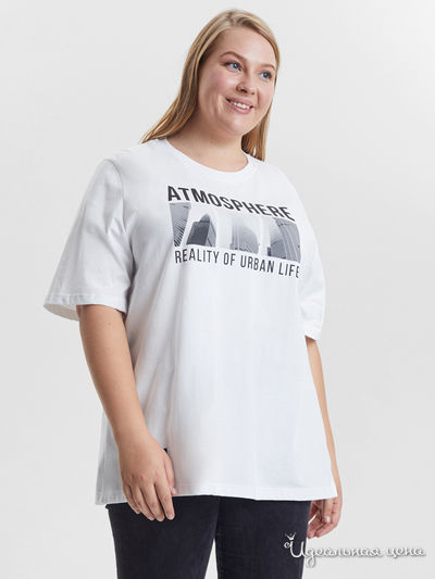 Футболка BARMARISKA, цвет белый