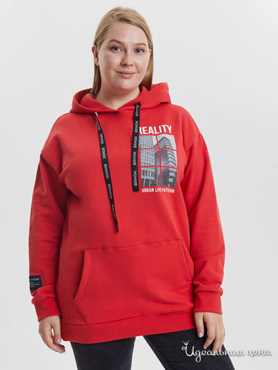 Толстовка BARMARISKA, цвет красный