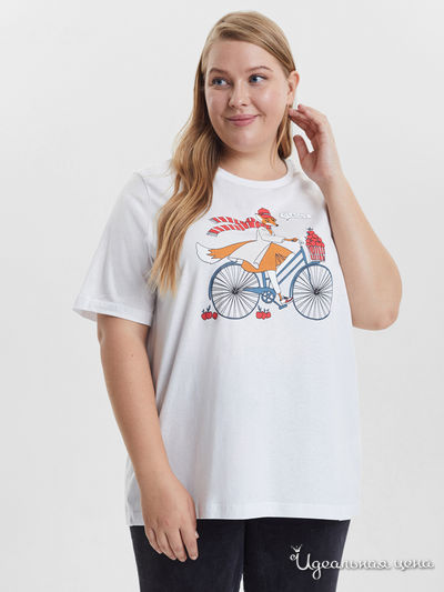 Футболка BARMARISKA, цвет белый