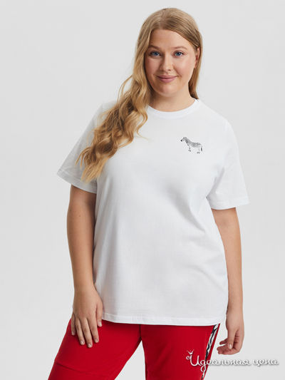 Футболка BARMARISKA, цвет белый