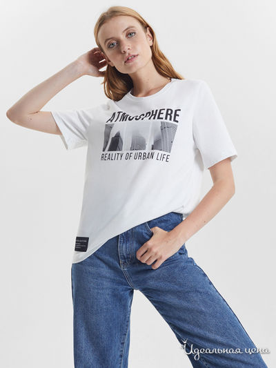 Футболка BARMARISKA, цвет белый