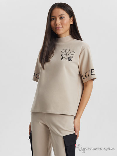 Топ BARMARISKA, цвет бежевый