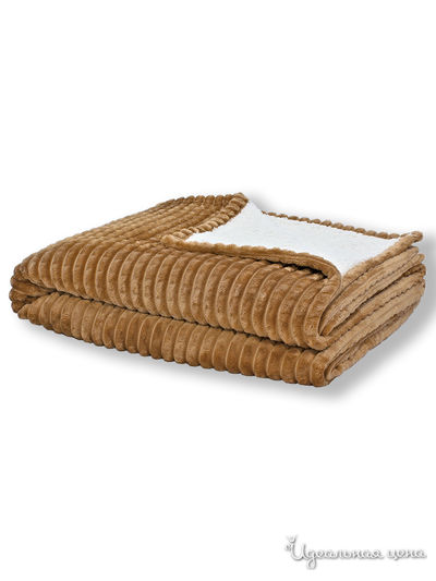 Плед двусторонний, 205*220 см Begal, цвет песочный