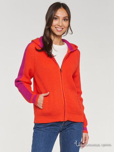 Жакет VAY, цвет оранжевый, фуксия