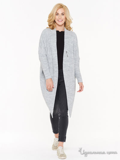 Кардиган VAY, цвет светло-серый