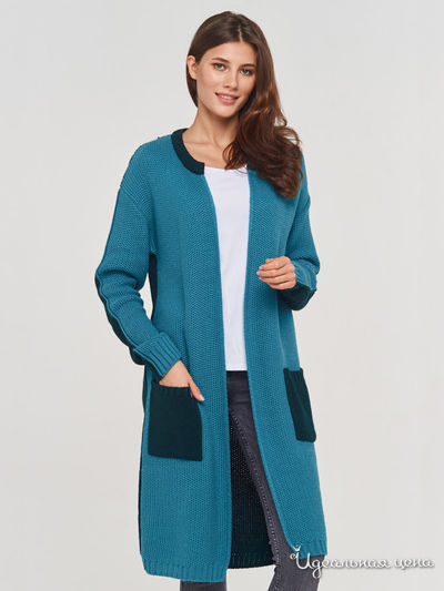 Кардиган VAY, цвет бирюзовый