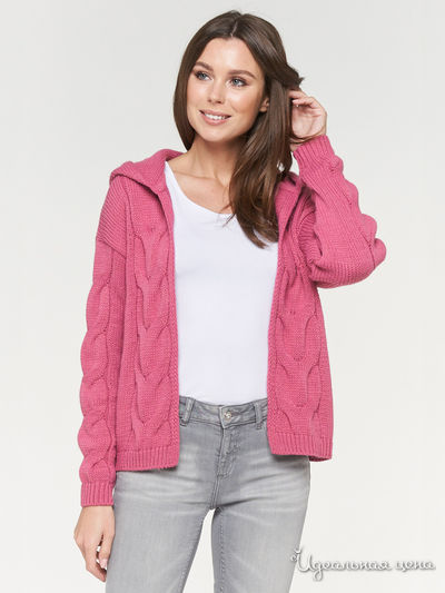 Жакет VAY, цвет брусничный