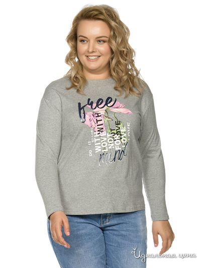 Свитшот Pelican, цвет серый