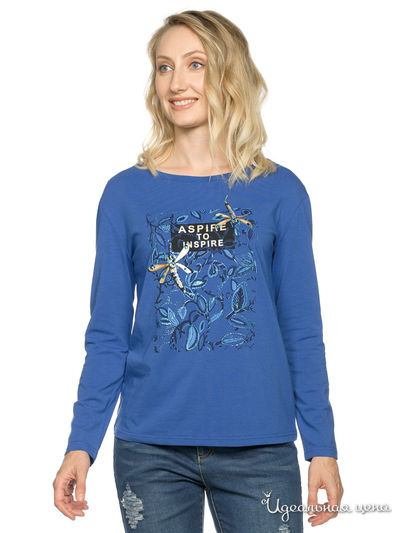 Лонгслив Pelican, цвет темно-синий