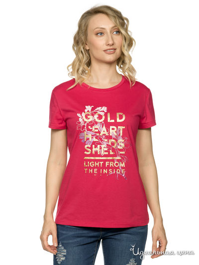 Футболка Pelican, цвет малиновый