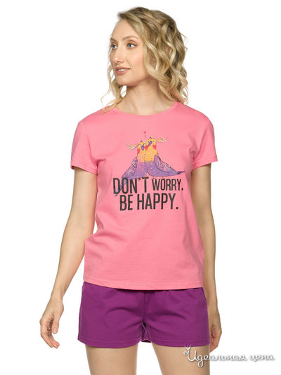 Пижама Pelican, цвет розовый