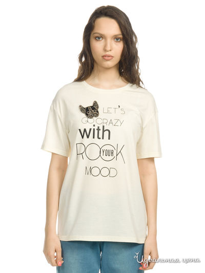 Футболка Pelican, цвет молочный