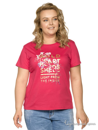 Футболка Pelican, цвет малиновый