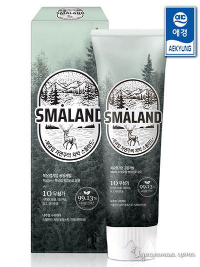 Зубная паста Форест, 100 г, SMALAND