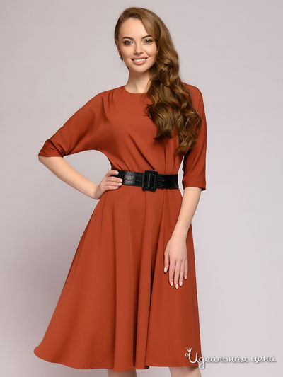 Платье 1001 DRESS, цвет терракотовый