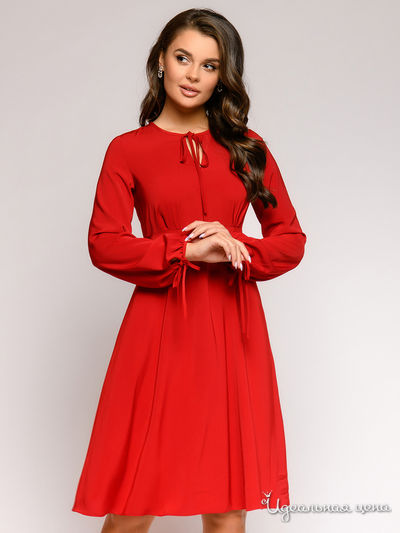 Платье 1001 DRESS, цвет бордовый