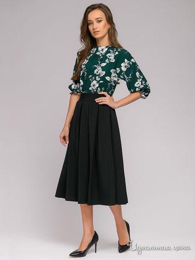 Платье 1001 DRESS, цвет изумрудный