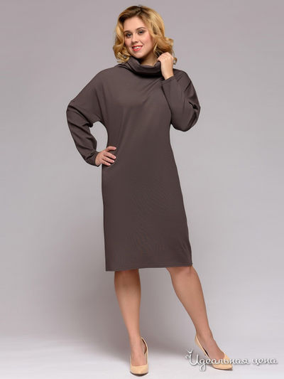 Платье 1001 DRESS, цвет коричневый