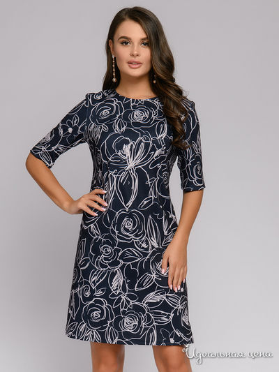 Платье 1001 DRESS, цвет темно-синий