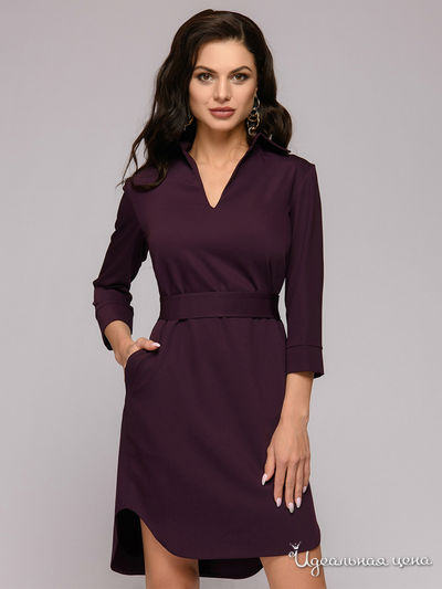 Платье 1001 DRESS, цвет сливовый