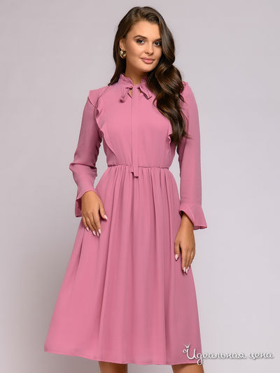 Платье 1001 DRESS, цвет светло-розовый