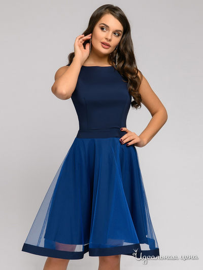 Платье 1001 DRESS, цвет синий