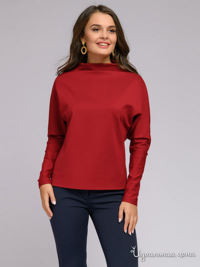 Джемпер 1001 DRESS, цвет бордовый