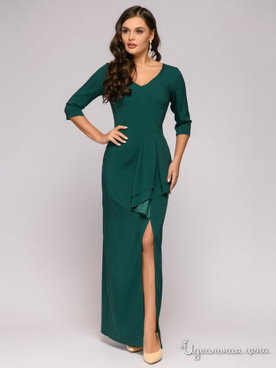Платье 1001 DRESS, цвет зеленый