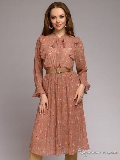 Платье 1001 DRESS, цвет розовый