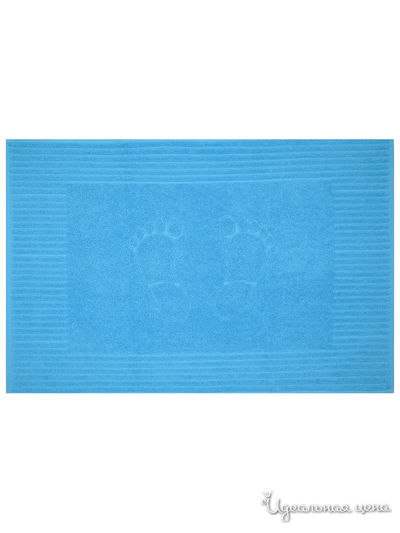 Полотенце для ног, 50*70 см Maxstyle, цвет голубой