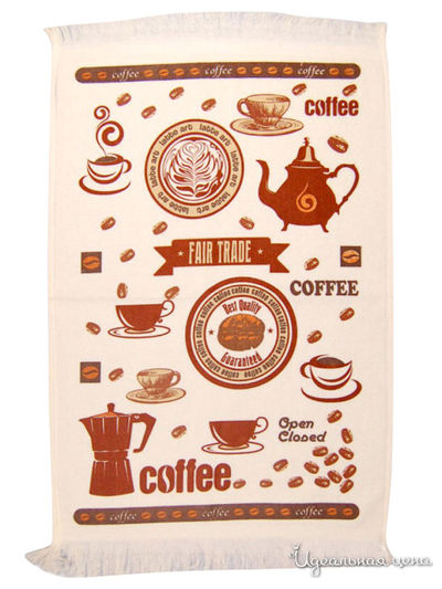 Полотенце кухонное, 40*60 см AKIPEK, цвет мультиколор