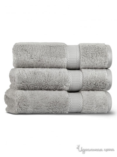 Полотенце, 50*90 см Happy cotton, цвет серый