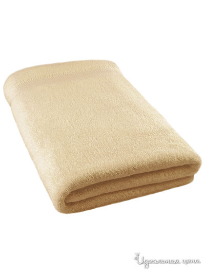 Полотенце, 50*90 см Happy cotton, цвет бежевый