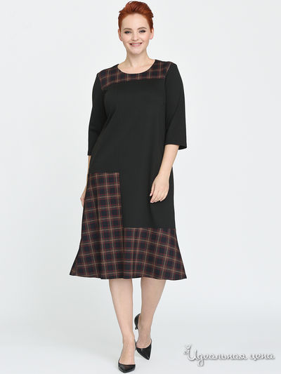 Платье Svesta, цвет черный, красный